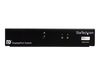 StarTech.com 2 Port DisplayPort Video Switch with Audio & IR Remote Control - video/audio switch - 2 ports - desktop