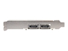 StarTech.com 2 Port eSATA + 4 Port SATA PCI Express x4 SATA Controller Adapter Card - storage controller - SATA 3Gb/s / eSATA 3Gb/s - PCIe x4