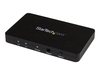 StarTech.com 2 Port HDMI Switch - Aluminum Housing and MHL Support - 2x1 HDMI Switcher Box with Support for 4K at 30Hz - HDMI Selector Switch (VS221HD4K) - video/audio switch - 2 ports