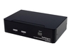 StarTech.com 2 Port High Resolution USB DVI Dual Link KVM Switch with Audio - KVM / audio / USB switch - 2 ports
