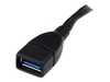StarTech.com 2 Port Internal USB 3.0 Motherboard Header Adapter Cable - USB internal adapter - 15.24 cm