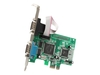 StarTech.com 2 Port PCI Express RS232 Serial Adapter Card with 16550 UART - serial adapter