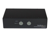StarTech.com 2 Port SuperSpeed USB 3.0 Dual Link DVI KVM Switch with Audio and Cables - KVM switch - 2 ports - desktop