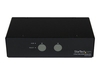 StarTech.com 2 Port SuperSpeed USB 3.0 HDMI KVM Switch with Audio and Cables - KVM switch - 2 ports - desktop