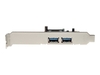 StarTech.com 2 Port SuperSpeed USB 3.0 PCI Express Card with SATA Power - USB adapter
