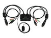 StarTech.com 2 Port USB HDMI Cable KVM Switch with Audio and Remote Switch - USB Powered KVM with HDMI - Dual Port HDMI KVM Switch (SV211HDUA) - KVM / audio switch - 2 ports