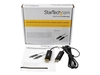 StarTech.com 2 Port USB Keyboard Mouse Switch Cable w/ File Transfer for PC and Mac® - USB File Transfer Cable - Dual Port USB KM Switch (SVKMS2) - direct connect adapter - USB 2.0 - USB 2.0