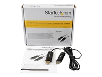 StarTech.com 2 Port USB Keyboard Mouse Switch Cable w/ File Transfer for PC and Mac® - USB File Transfer Cable - Dual Port USB KM Switch (SVKMS2) - direct connect adapter - USB 2.0 - USB 2.0