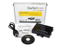 StarTech.com 2 Port USB to Serial Adapter Hub with COM Retention - serial adapter