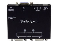 StarTech.com 2-Port VGA Auto Switch Box w/ Priority Switching and EDID Copy - monitor switch - 2 ports