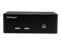 StarTech.com 2 Port VGA KVM Switch - Dual VGA - Hot-key & Audio Support - 1920x1200 KVM Switch - KVM Video Switch (SV231DVGAU2A) - KVM / audio / USB switch - 2 ports