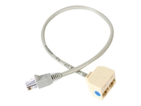 StarTech.com 2-to-1 RJ45 10/100 Mbps Splitter/Combiner - One adapter required at each end of the connection - network splitter