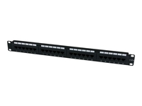 StarTech.com 24 Port 1U Rackmount Cat 6 110 Patch Panel - 24 port Network Patch Panel - RJ45 Ethernet 110 type Rack Mount Patch Panel 1U (C6PANEL24) - patch panel - 1U