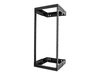 StarTech.com 24U 19" Wall Mount Network Rack,  Adjustable Depth 12-20" 2 Post Open Frame Server Room Rack for AV/Data/ IT Communication/Computer Equipment/Switch with Cage Nuts & Screws - 24U Adjustable Rack - rack - 24U