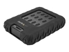 StarTech.com 2.5" SATA SSD/HDD Hard Drive Enclosure - USB 3.1 (10Gbps) External Hard Drive Case - IP65-Rated Enclosure (S251BRU31C3) - storage enclosure - SATA 6Gb/s - SATA 6Gb/s,  USB 3.1 (Gen 2)