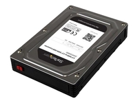 StarTech.com 2.5" to 3.5" SATA HDD/SSD Adapter Enclosure - External Hard Drive Converter with HDD/SSD Height up to 12.5mm (25SAT35HDD) - storage enclosure - SATA 6Gb/s - SATA 6Gb/s
