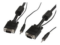 StarTech.com 2m Coax High Resolution Monitor VGA Video Cable with Audio - VGA cable - 2 m