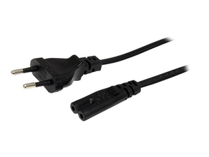StarTech.com 2m Standard Laptop Power Cord EU to C7 - power cable - 1 m
