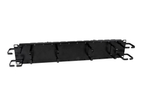 StarTech.com 2U Double-Sided Horizontal / Vertical Cable Management Panel with Finger Duct & D-Ring Hooks - Rack Cable Organizer / Manager (CMPNL2UC) rack cable management panel - 2U