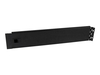 StarTech.com 2U Hinged Rack Panel - Solid Blanking Panel - Tool-less Installation - TAA Compliant Filler Panel - Reversible (RKPNLHS2U) blank panel - 2U