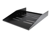 StarTech.com 2U Vented 2Post Rack Mount Cantilever Server Rack Cabinet Shelf - rack shelf (cantilever,  ventilated) - 2U