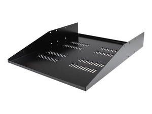 StarTech.com 2U Vented 2Post Rack Mount Cantilever Server Rack Cabinet Shelf - rack shelf (cantilever,  ventilated) - 2U