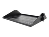 StarTech.com 2U Vented Server Rack Shelf,  Center Mount 14in Deep Fixed Cantilever Tray,  Rackmount Shelf for 19" AV/Data/Network Equipment w/ Cage Nuts & Screws,  200lbs Weight Capacity - 2U Network Rack Shelf - rack shelf - 2U