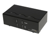 StarTech.com 2x2 VGA Matrix Video Switch Splitter with Audio - Video/audio switch - desktop - ST222MXA - video/audio switch - 2 ports
