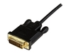 StarTech.com 3 foot DisplayPort to DVI Active Adapter Converter Cable - 3 ft (0.9m) Active DP to DVI M/M Cable for PC - 1920x1200 - Black (DP2DVIMM3BS) - DisplayPort cable - 91.5 cm