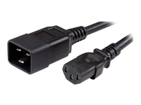 StarTech.com 3 ft Heavy Duty 14 AWG Computer Power Cord - C13 to C20 - 14 AWG Power Cable - IEC 320 C13 to IEC 320 C20 Power Cord (PXTC13C20143) - power extension cable - 91.4 cm