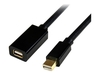 StarTech.com 3 ft Mini DisplayPort 1.2 Video Extension Cable M/F - Mini DisplayPort 4k with HBR2 support - Mini DP Extension Cable 91 cm (MDPEXT3) - DisplayPort extension cable - 0.9 m