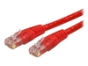 StarTech.com 3 ft Red Cat6 / Cat 6 Molded Patch Cable 3ft - patch cable - 91 cm - red