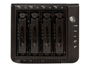 StarTech.com 3.5 4 Drive eSATA RAID Hard Drive Enclosure w/ Controller - hard drive array