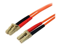StarTech.com 3m Fiber Optic Cable - Multimode Duplex 50/125 - LSZH - LC/LC - OM2 - LC to LC Fiber Patch Cable - network cable - 3 m