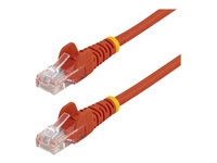 StarTech.com 3m Red Cat5e / Cat 5 Snagless Patch Cable - patch cable - 3 m - red