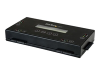 StarTech.com 4 Bay SSD/HDD Hard Drive Eraser,  2.5 & 3.5 SATA,  Hostless Standalone Secure Erase External Disk Sanitizer,  9 Erase Modes,  RS232 Printer Port,  NIST/DOD & TAA Compliant - Built-in LCD Display (SATERASER4) - hard drive eraser