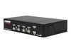 StarTech.com 4 Port DVI USB KVM Switch with Audio and 2 port USB 2.0 Hub - KVM / audio / USB switch - 4 ports