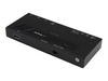 StarTech.com 4 Port HDMI Switch - 4K with Fast Switching,  Auto-Sensing & Serial Control - Automatic 4x1 HDMI Video Switcher Box (VS421HD4KA) - video/audio switch - 4 ports