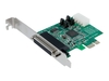 StarTech.com 4 Port Native PCI Express RS232 Serial Adapter Card with 16950 UART - PCIe RS232 Serial Card (PEX4S952) - serial adapter