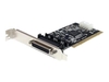 StarTech.com 4 Port RS232 PCI Serial Card Adapter with Power Output - serial adapter