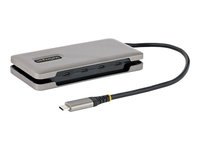StarTech.com 4-Port USB-C Hub,  4x USB-C Ports,  USB 3.1 10Gbps,  Portable USB C Hub with 100W Power Delivery Pass-Through,  Portable USB Type C Hub w/ 9.8in (25cm) Wrap-Around Cable - USB Expansion Hub (HB31CM4CPD3) - hub - 4 ports