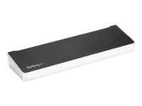 StarTech.com 4K USB-C Dock - Triple Monitor - Mac & Windows - 60W USB PD (DK30CH2DPPDU) - docking station - USB-C - HDMI,  2 x DP - 1GbE