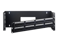 StarTech.com 4U Hinged Wall Mount Patch Panel Bracket - 6 inch Deep - 19" Patch Panel Swing Rack for Shallow Network Equipment- 33lbs (WALLMOUNTH4) - wall mount bracket - 4U - 19"