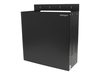 StarTech.com 4U Vertical Wall-Mount Server Rack Enclosure - 18.9in deep - 2 Post - 61lb - 19in Low Profile Steel Network Equipment Cabinet (RK419WALVO) rack - 4U