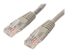 StarTech.com 5 ft Gray Cat5e / Cat 5 Molded Patch Cable 5ft - patch cable - 1.5 m - grey
