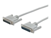 StarTech.com 50 ft Straight Through Serial Parallel Cable - DB25 M/M - serial / parallel cable - 15.2 m