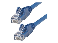 StarTech.com 5m LSZH CAT6 Ethernet Cable,  10 Gigabit Snagless RJ45 100W PoE Network Patch Cord with Strain Relief,  CAT 6 10GbE UTP,  Blue,  Individually Tested/ETL,  Low Smoke Zero Halogen - Category 6 - 24AWG (N6LPATCH5MBL) - patch cable - 5 m - blue