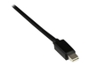 StarTech.com 6 ft / 2m Mini DisplayPort to VGA Adapter Cable with Audio - video converter - black