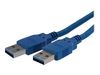StarTech.com 6 ft / 2m SuperSpeed USB 3.0 Cable A to A - USB 3 A (m) to USB 3 A (m) (USB3SAA6) - USB cable - 1.8 m