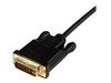 StarTech.com 6 ft DisplayPort to DVI Active Adapter Converter Cable - 6ft (1.8m) Active DP to DVI M/M Cable for PC - 1920x1200 - Black (DP2DVIMM6BS) - display cable - 1.8 m